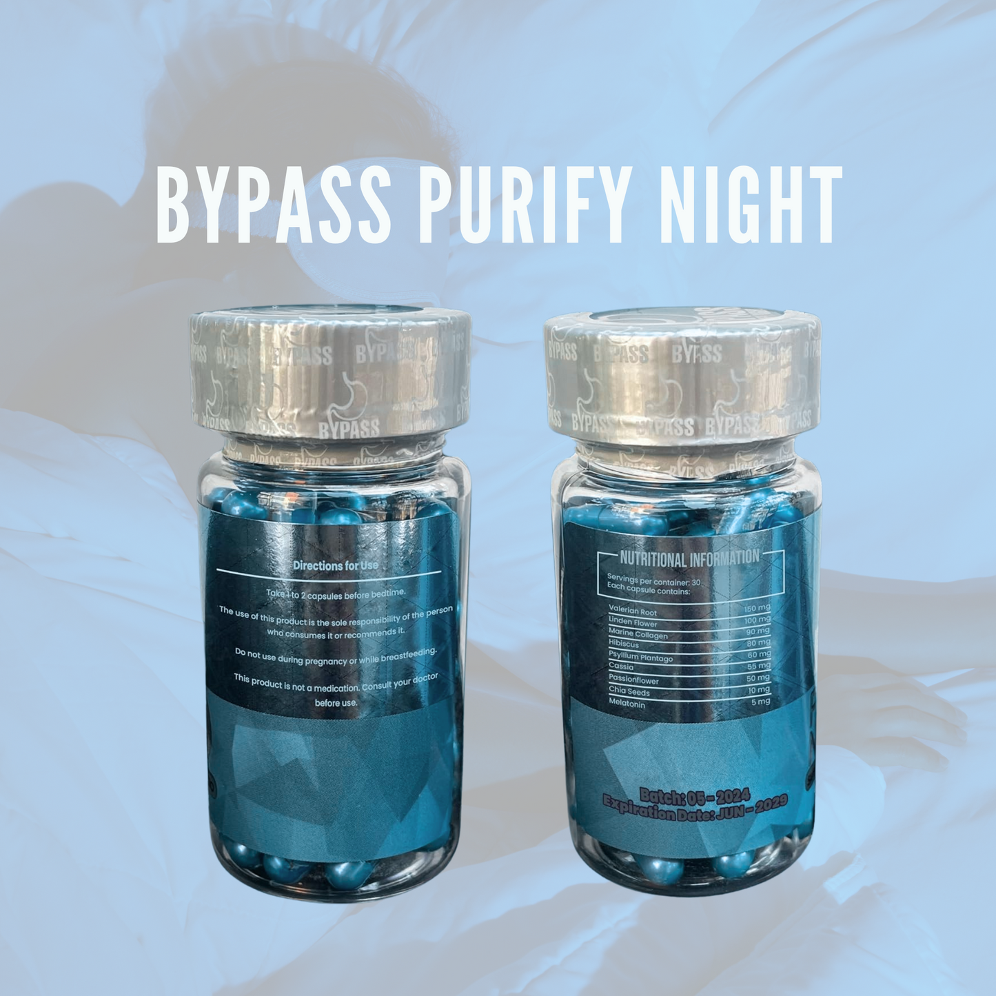 Bypass Purify Night by Apple BeneFIT® – Botanical Night Formula (60 Capsules)