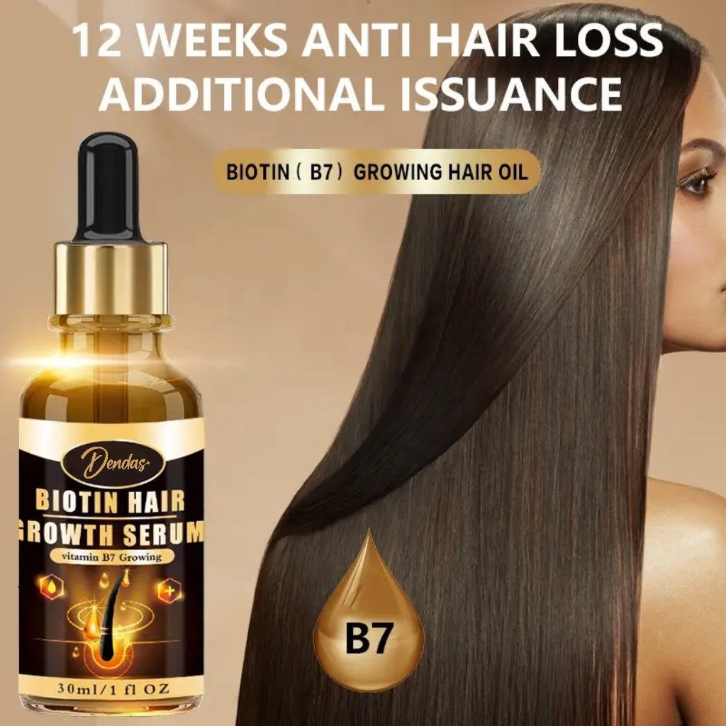 Biotin Hair Growth Serum - 1 fl oz (30ml) Unisex - DendasStore