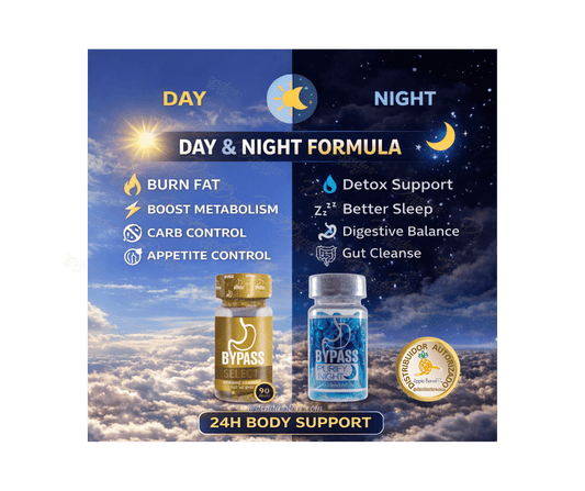 Bypass Duo Select & Purify – Day & Night Appetite & Metabolism Support Capsules (90 Caps) - DendasStore