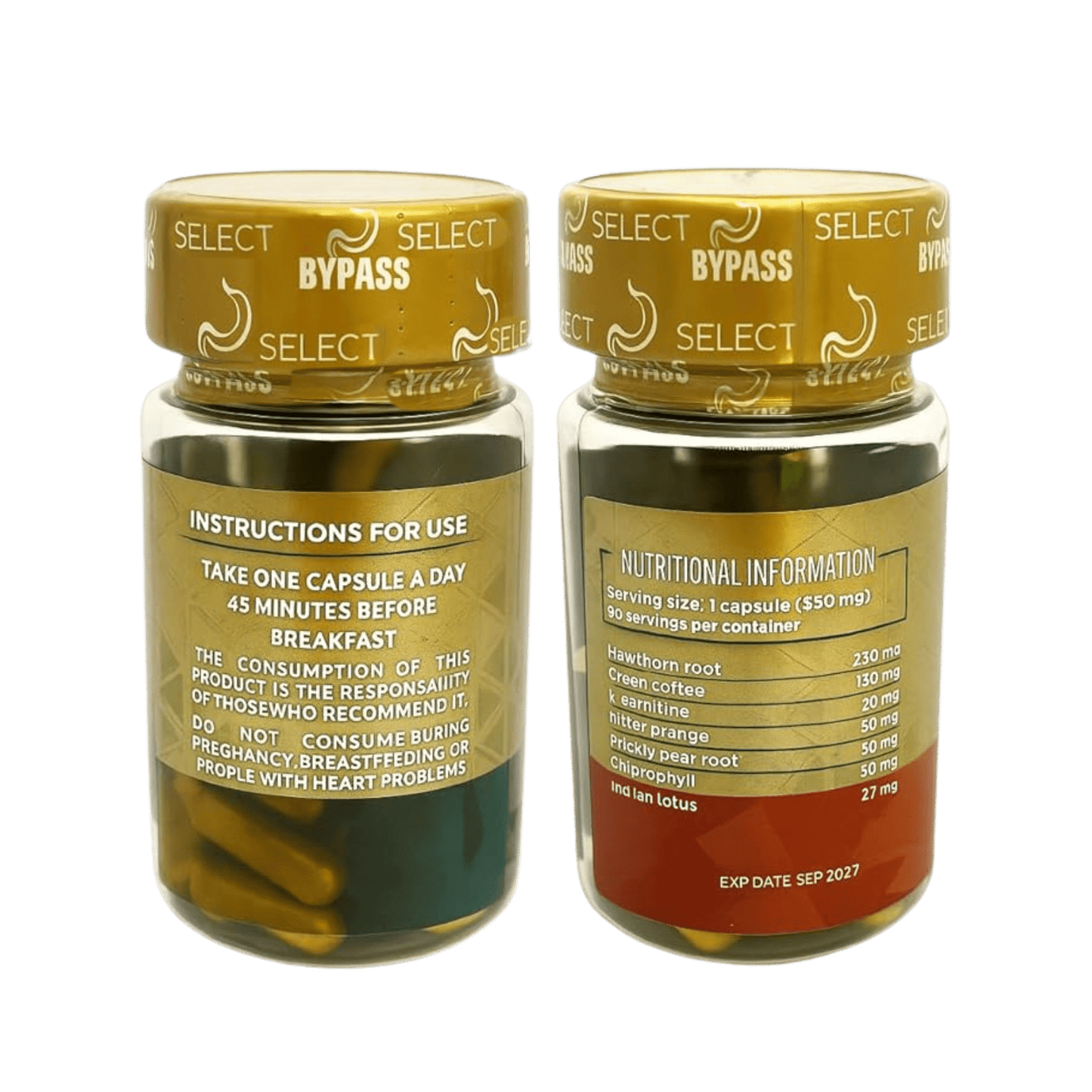 Bypass Select - 1 Bottle of 30 Capsules by Apple BeneFIT®️ - DendasStore