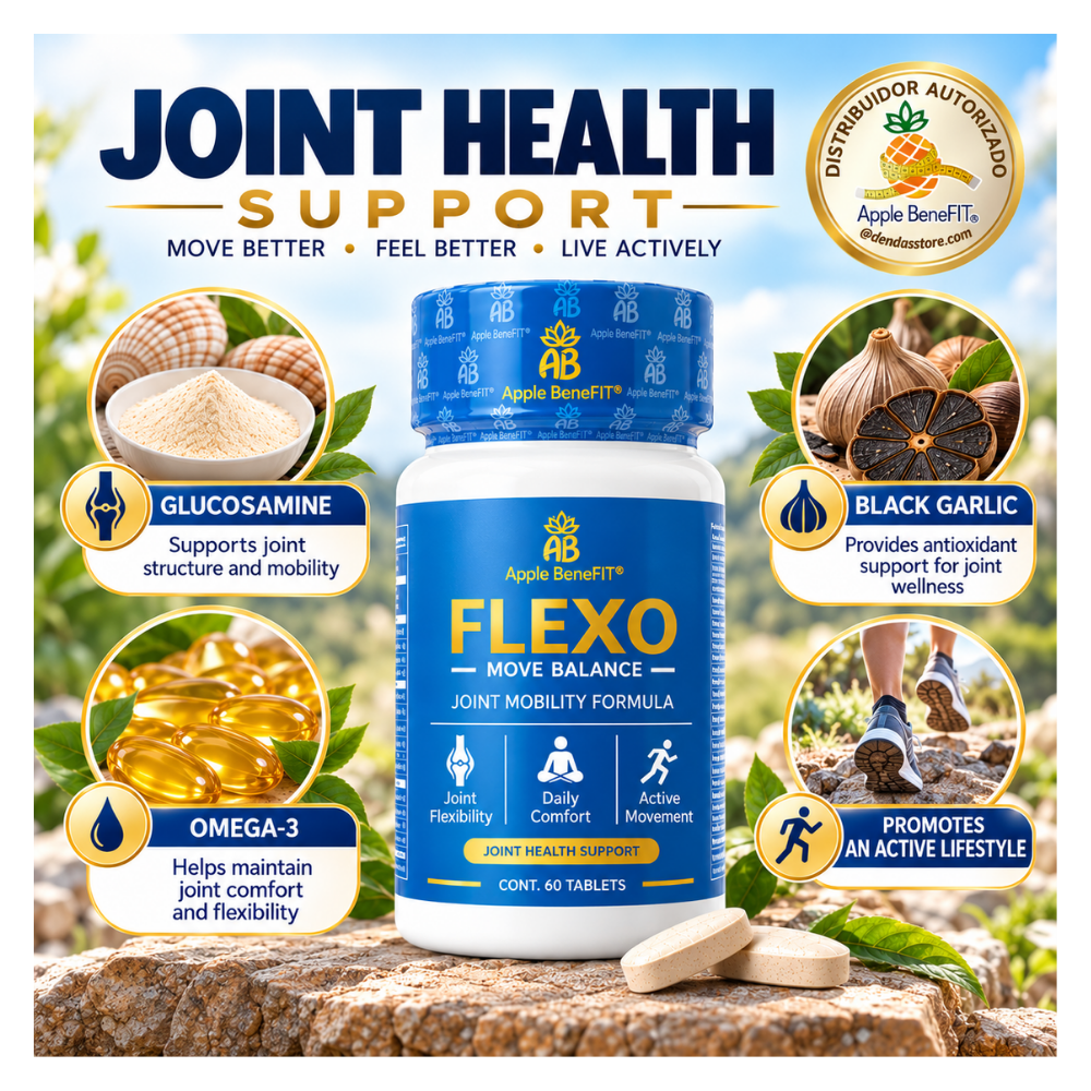 Flexo Joint & Bone Support Supplement | 60 Tablets - DendasStore