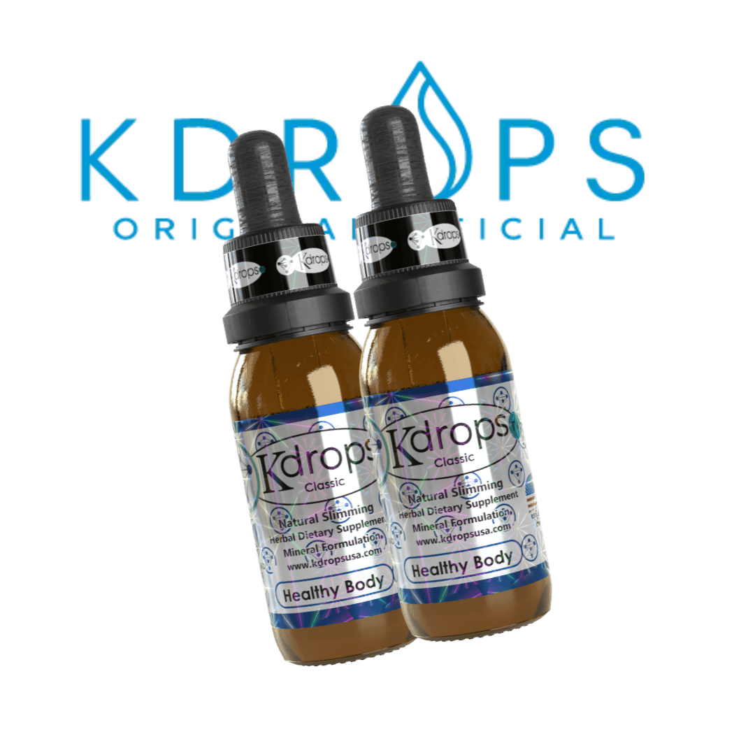 Kdrops Classic – Natural Detox & Energy Boost Drops (2 Droppers) - DendasStore
