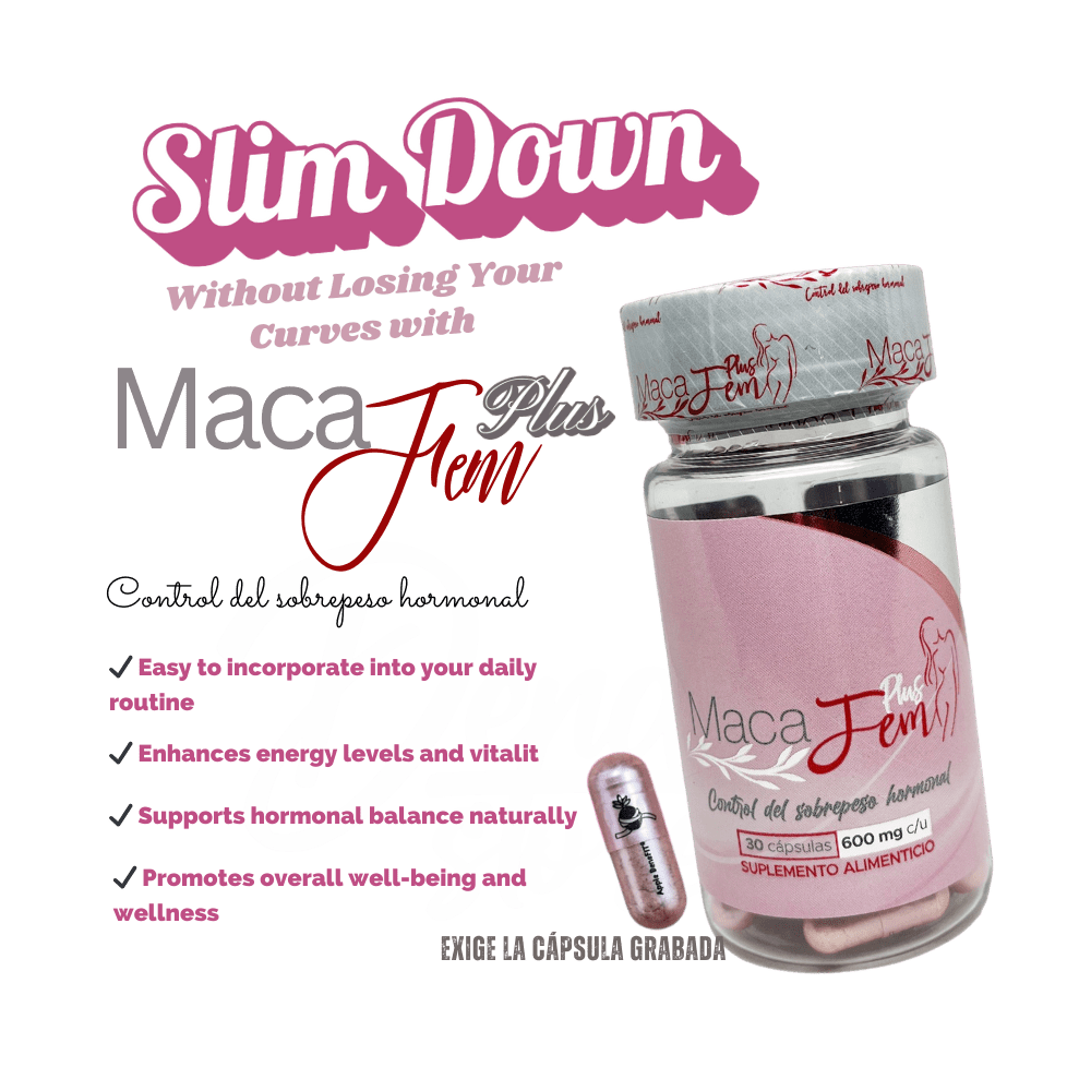 MacaFem Plus 600mg by Apple BeneFIT®️ 30 Capsules - DendasStore