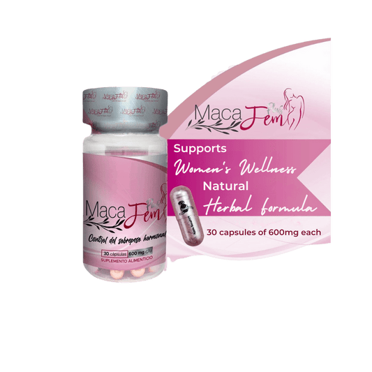 MacaFem Plus 600mg by Apple BeneFIT®️ 30 Capsules - DendasStore