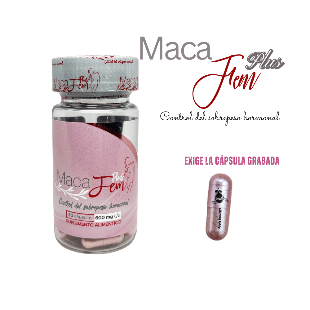 MacaFem Plus 600mg by Apple BeneFIT®️ 30 Capsules - DendasStore