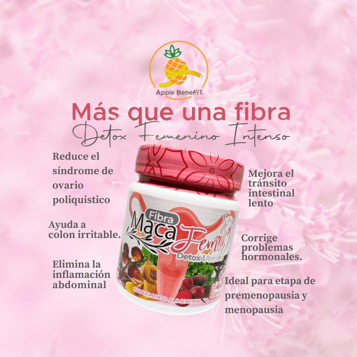 MacaFem Plus & Maca Fem Fibra Kit – for Digestive Balance and Women’s Wellness - DendasStore