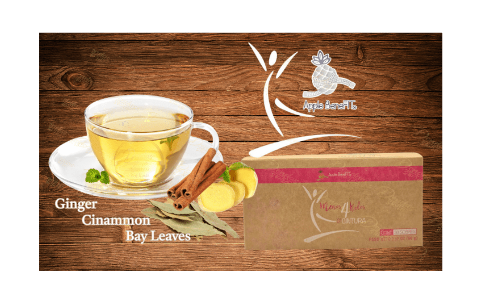 Menos 4 Kilos D'Cintura® Herbal Slimming Tea – 30 Sachets - DendasStore