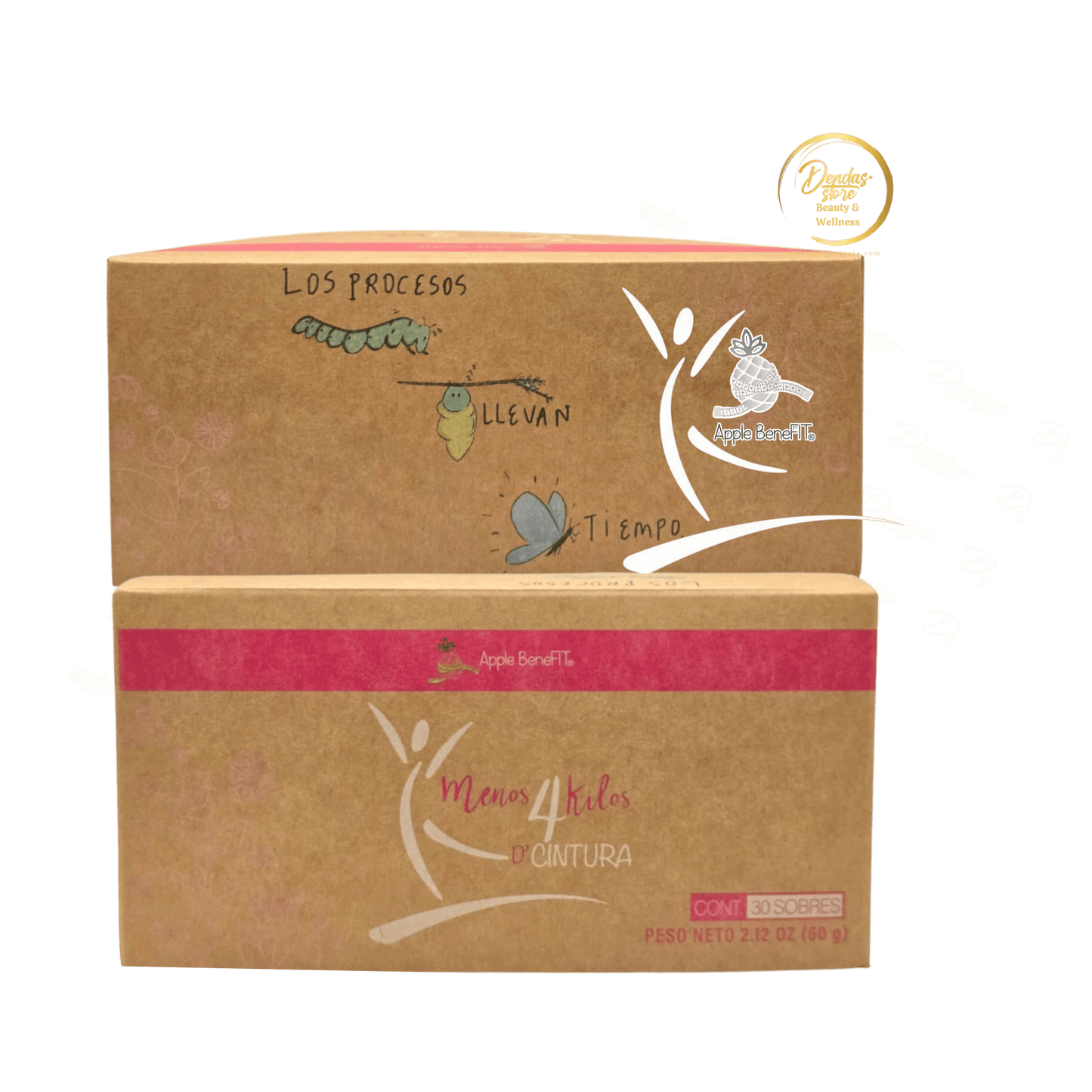 Menos 4 Kilos D'Cintura® Herbal Slimming Tea – 30 Sachets - DendasStore