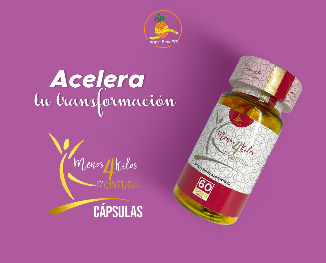 Menos 4 Kilos d'Cintura Natural Capsules – 60 Capsules - DendasStore