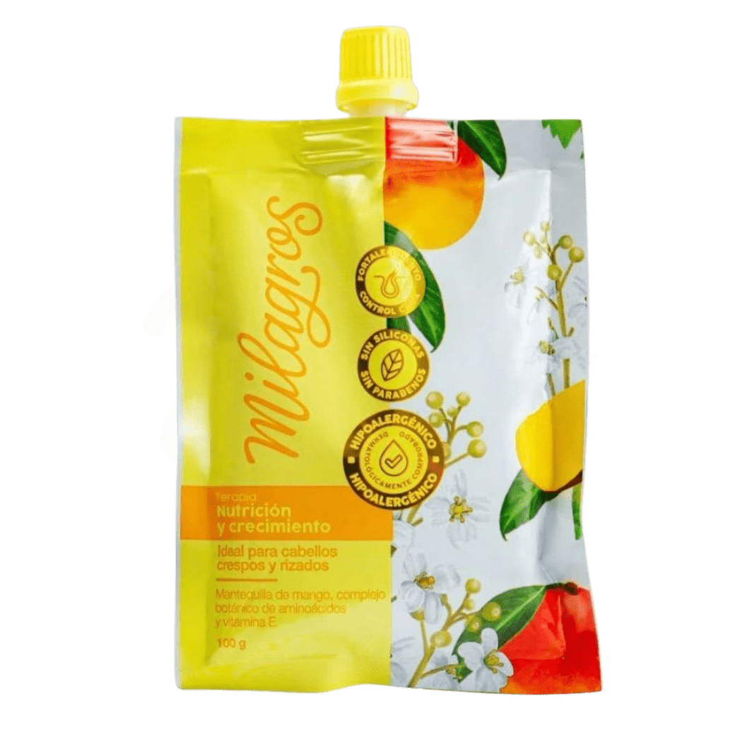 MILAGROS Mini 3 - Pack Kit: Shampoo, Curl Therapy, & Bio - Repolarizer – 100g Each - DendasStore