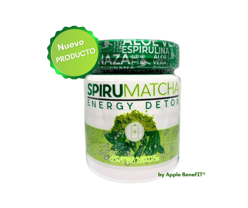 SPIRU𝗠𝗔𝗧𝗖𝗛𝗔 Energy Detox Powder by Apple BeneFIT®️ - 370g - DendasStore