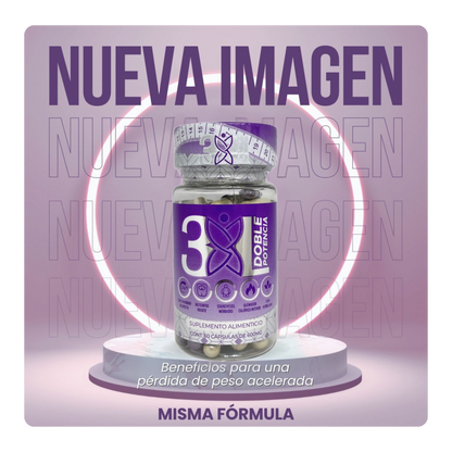 3乂𝗟 Doble Potencia by Apple BeneFIT®️ –  60 Capsulas