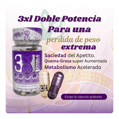 3X𝗟 Double Potency by Apple BeneFIT®️ – 60 Capsules - DendasStore
