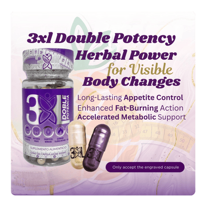 3X𝗟 Double Potency by Apple BeneFIT®️ – 60 Capsules - DendasStore