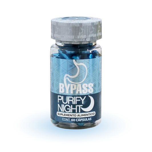 Bypass Purify Night – Cápsulas Nocturnas para Bienestar Digestivo y Equilibrio Interno – 60 Cápsulas