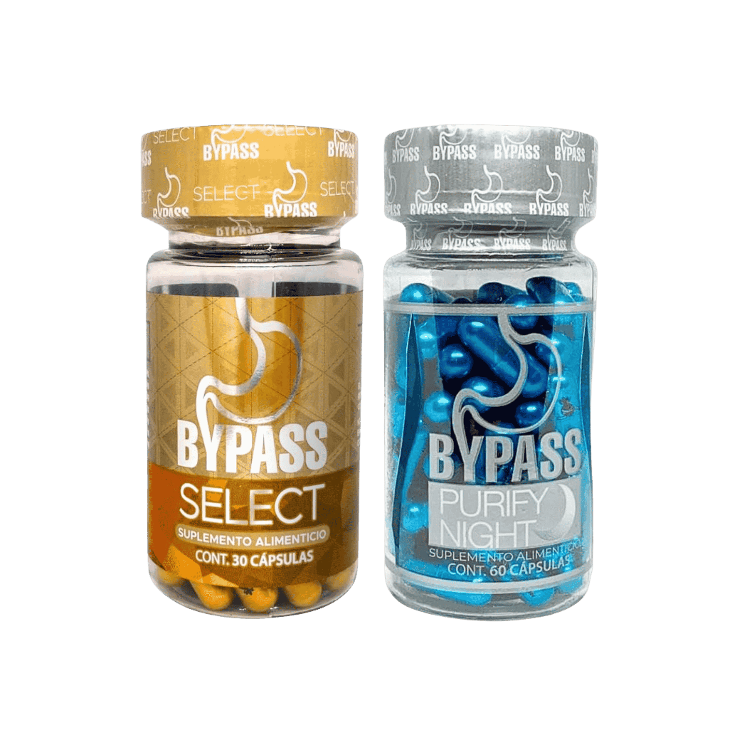 Bypass Duo Select and Purify day and night metabolism support capsules