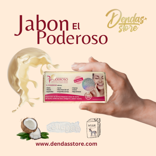 Jabon El Poderoso: The Powerful Whitening Soap - 100% Original