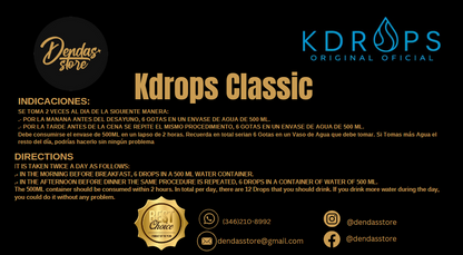 KDrops Classic - Tratamiento de 2 Meses