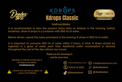 KDrops Classic - Tratamiento de 4 Meses