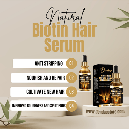 Biotin Hair Growth Serum - 1 fl oz (30ml) Unisex - DendasStore