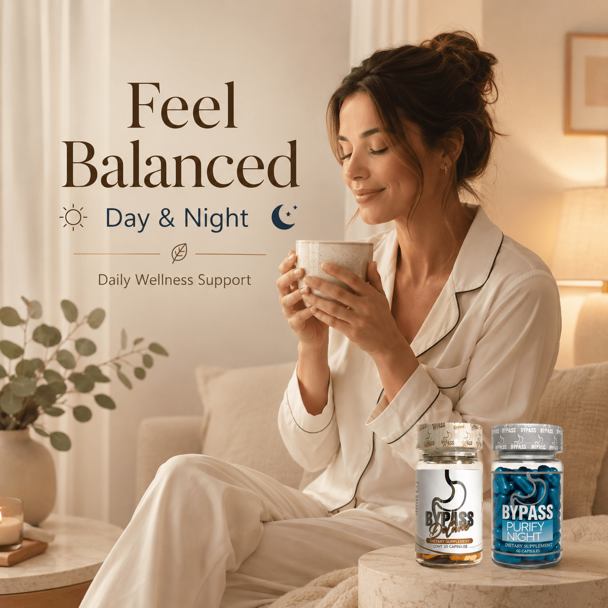 Bypass Deluxe Duo + Purify Night – Day & Night Herbal System - DendasStore