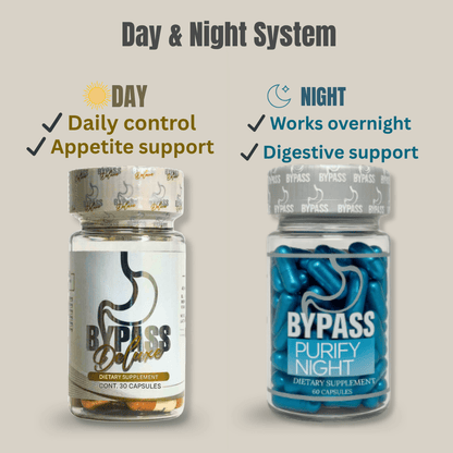 Bypass Deluxe Duo + Purify Night – Day & Night Herbal System - DendasStore