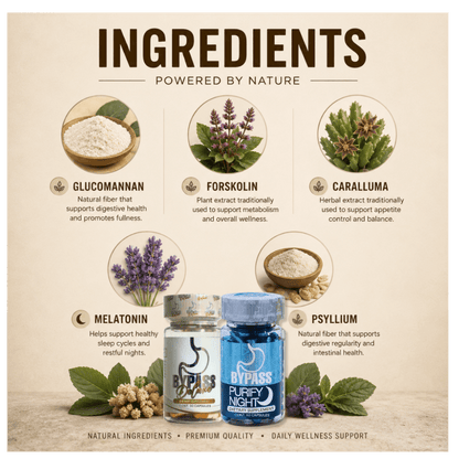 Bypass Deluxe + Purify Night Duo | 90 Capsules - DendasStore