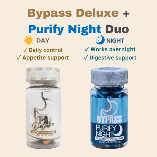 Bypass Deluxe + Purify Night Duo | 90 Capsules - DendasStore