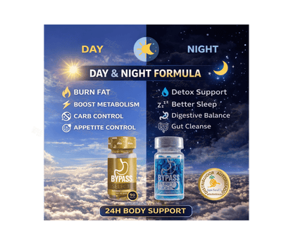 Bypass Duo Select & Purify – Day & Night Appetite & Metabolism Support Capsules (90 Caps) - DendasStore
