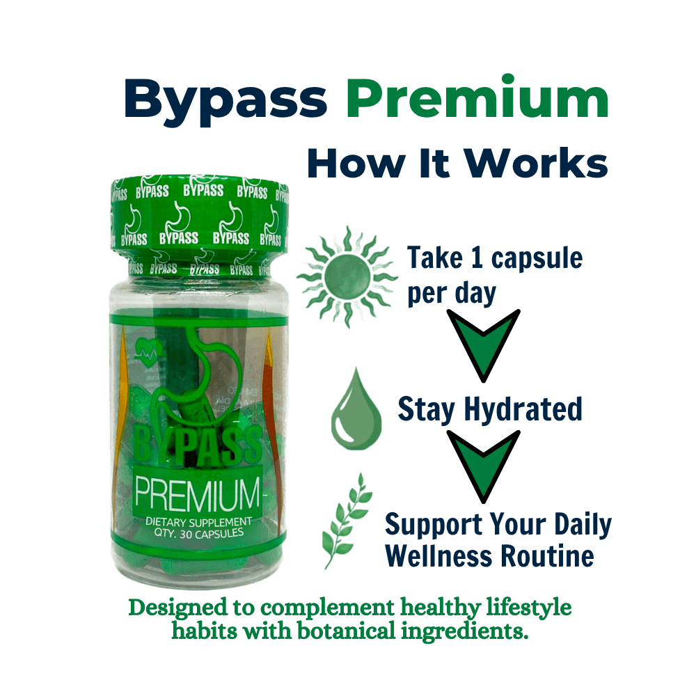 Bypass Premium | 30 Capsules - DendasStore