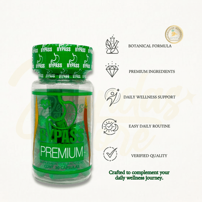 Bypass Premium Botanical Wellness Capsules (30 Count) - DendasStore