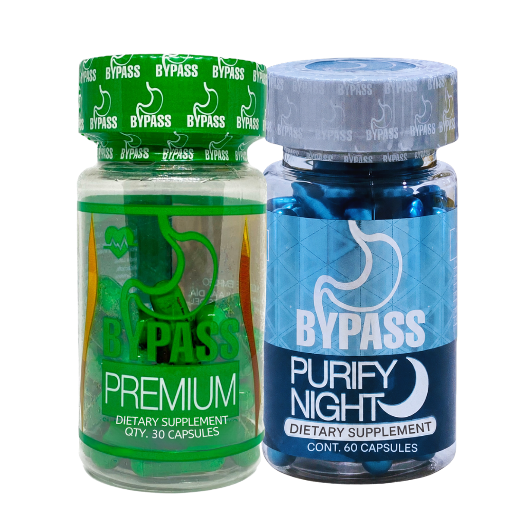 ByPass Premium & Purify Night Duo | 90 Capsules - DendasStore