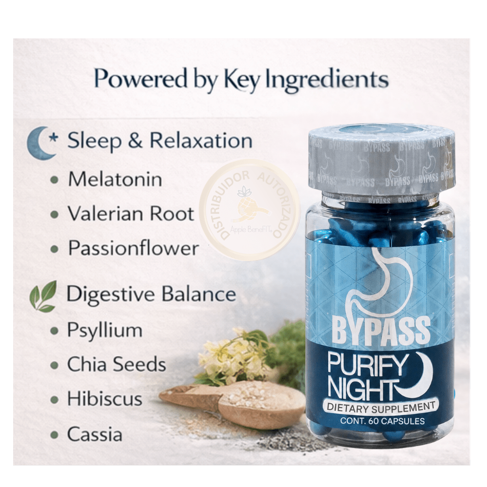 Bypass Purify Night | 60 Capsules - DendasStore
