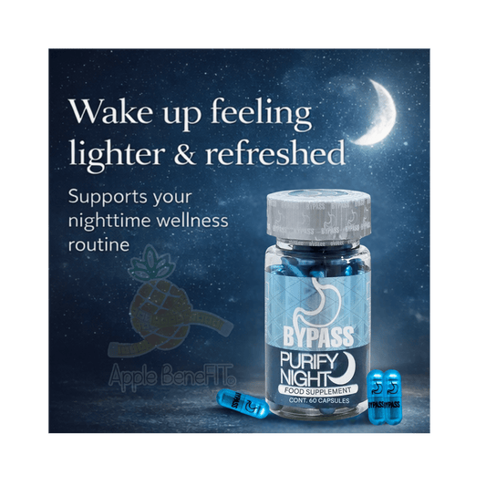 Bypass Purify Night – Nighttime Digestive Support Capsules | Evening Wellness Routine | 60 Capsules - DendasStore