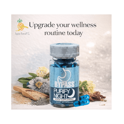 Bypass Purify Night – Nighttime Digestive Support Capsules | Evening Wellness Routine | 60 Capsules - DendasStore