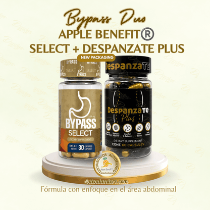 Bypass Select + Despanzate Plus Duo | | 90 Capsules - DendasStore