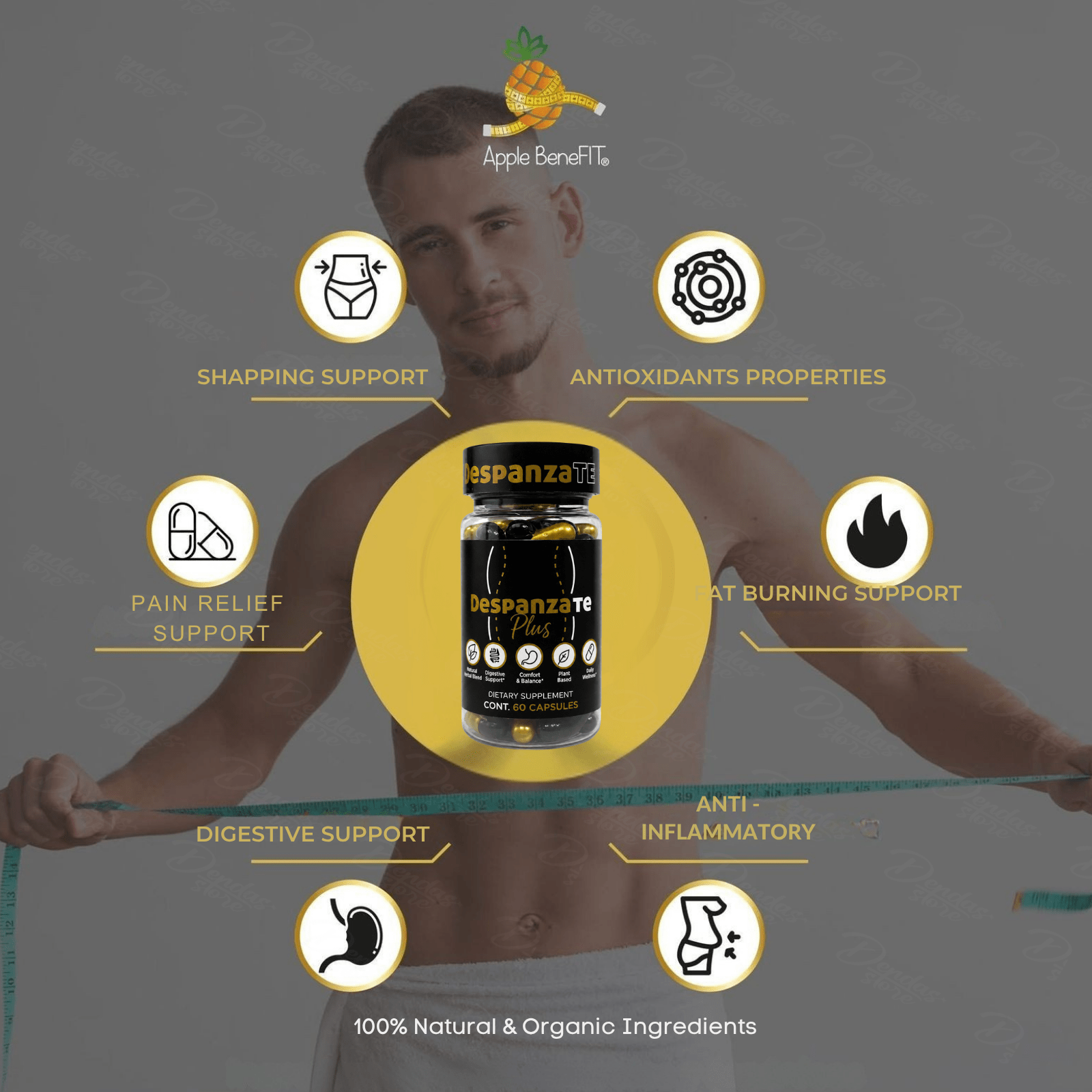Bypass Select + Despanzate Plus Duo | | 90 Capsules - DendasStore