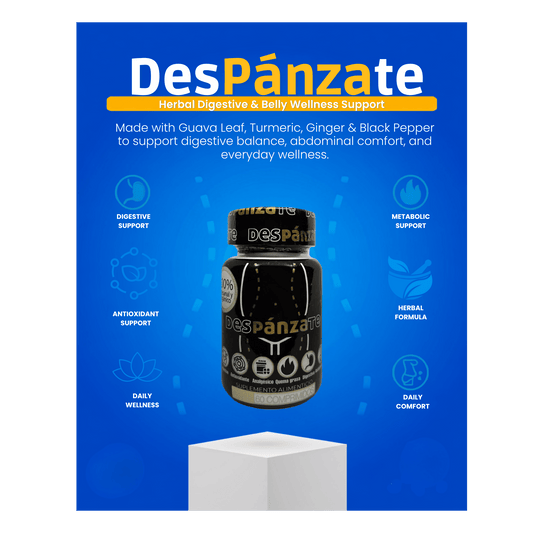 DESPANZATE® Herbal Digestive & Belly Wellness Support | 60 Tablets - DendasStore