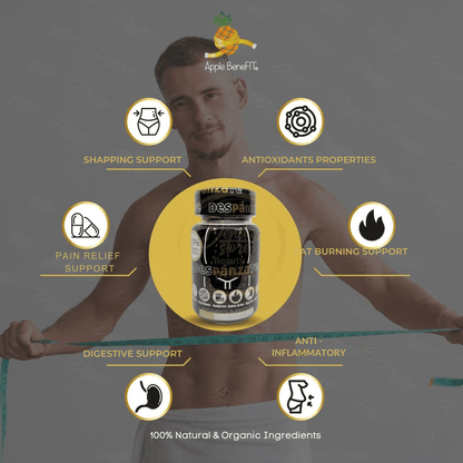 Despanzate Plus by Apple Benefit – Herbal Digestive Support Formula – 60 Capsules - DendasStore