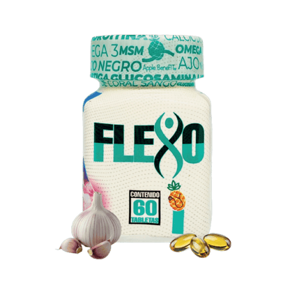 Flexo 60 Tablets – Joint & Bone Support Supplement with Glucosamine by Apple BeneFIT® - DendasStore