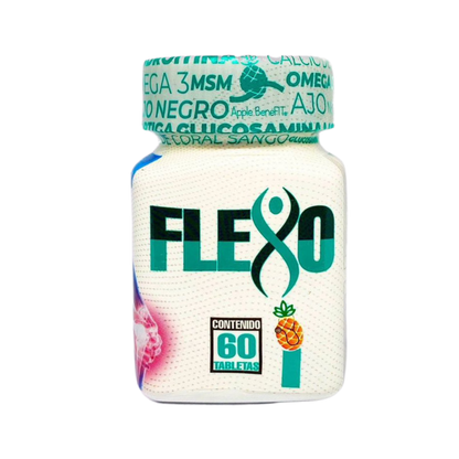 Flexo 60 Tablets – Joint & Bone Support Supplement with Glucosamine by Apple BeneFIT® - DendasStore