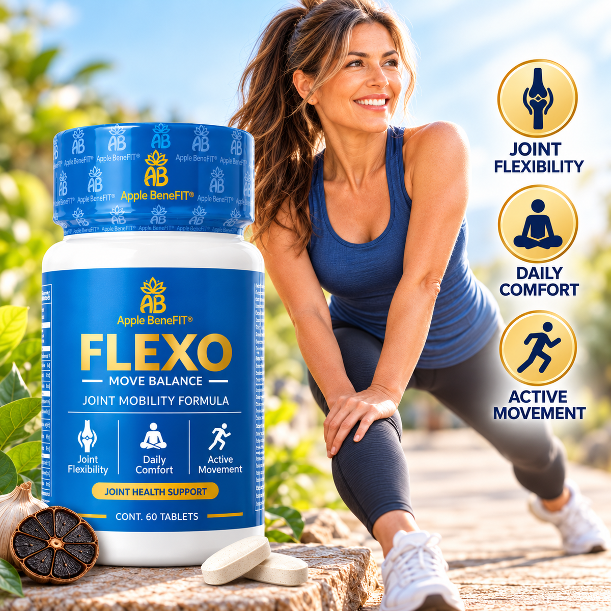 Flexo Joint & Bone Support Supplement | 60 Tablets - DendasStore