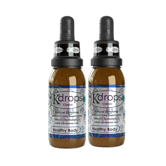 Kdrops Classic – Natural Detox & Energy Boost Drops (2 Droppers) - DendasStore