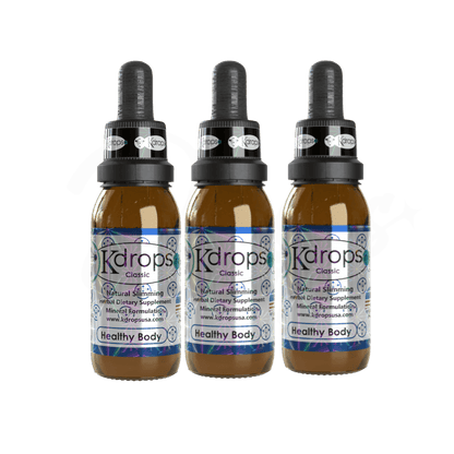Kdrops Classic – Natural Detox & Energy Boost Drops (3 Droppers) - DendasStore