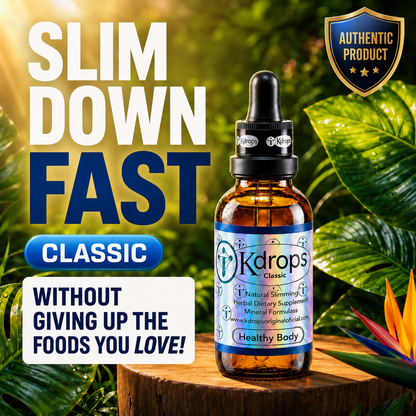 Kdrops Classic – Natural Metabolic Support Drops (2-Bottle Set) - DendasStore