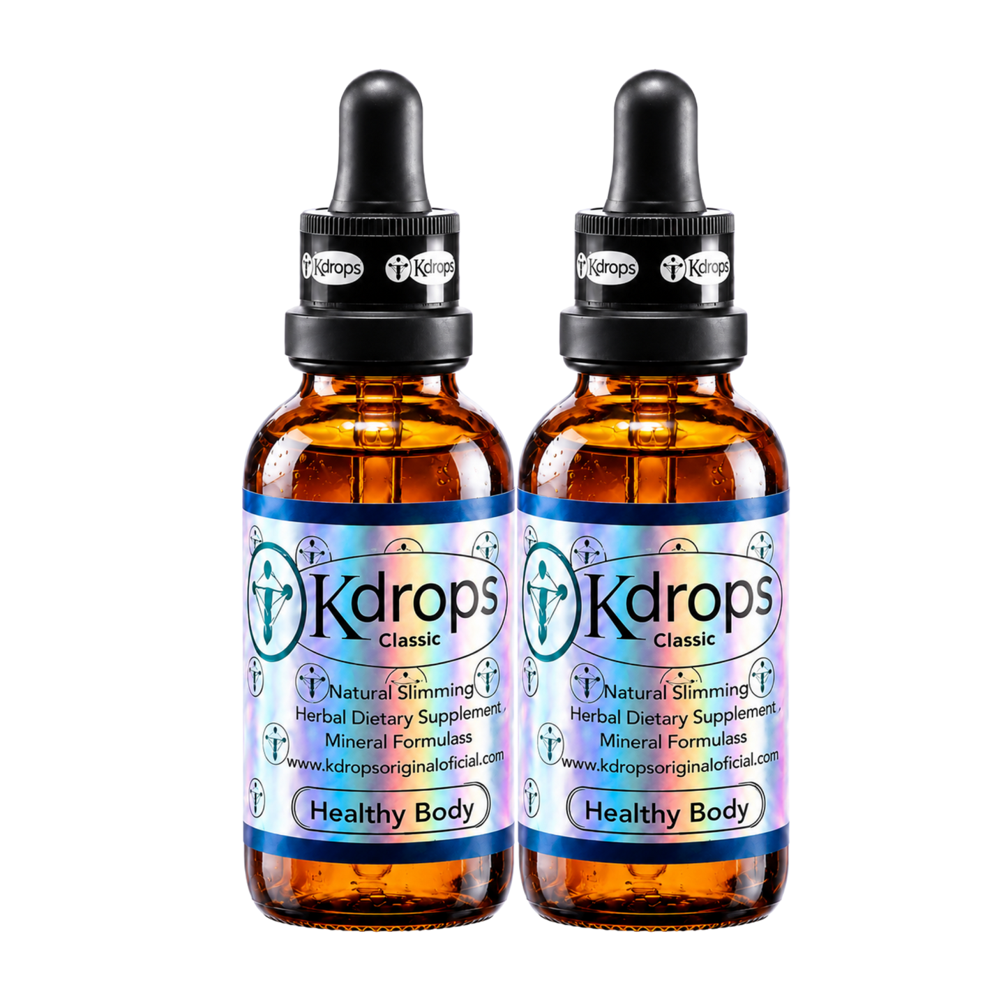 Kdrops Classic – Natural Metabolic Support Drops (2-Bottle Set) - DendasStore
