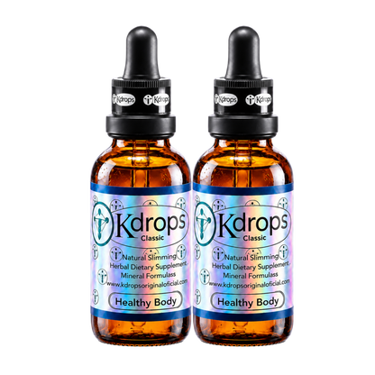 Kdrops Classic – Natural Metabolic Support Drops (2-Bottle Set) - DendasStore