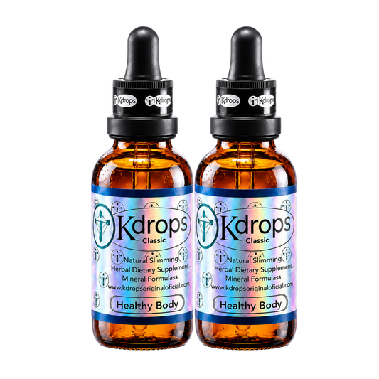 Kdrops Classic – Natural Metabolic Support Drops (2-Bottle Set) - DendasStore