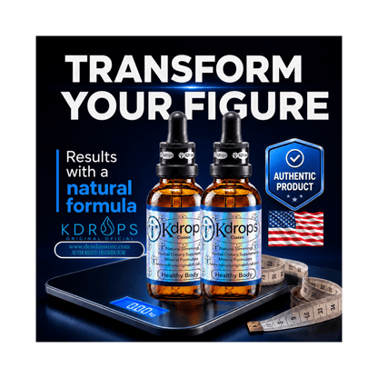 Kdrops Classic – Natural Metabolic Support Drops (2-Bottle Set) - DendasStore