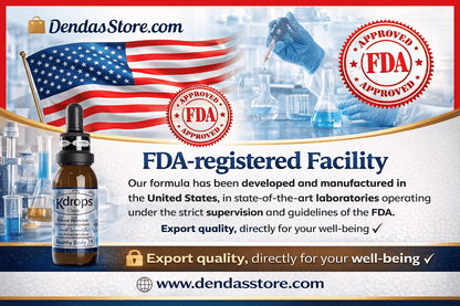 Kdrops Classic – Natural Metabolism & Wellness Support Drops (3 - Bottle Set) - DendasStore